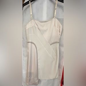 BCBG MAX AZRIA DRESS SILK DETAIL DRESS